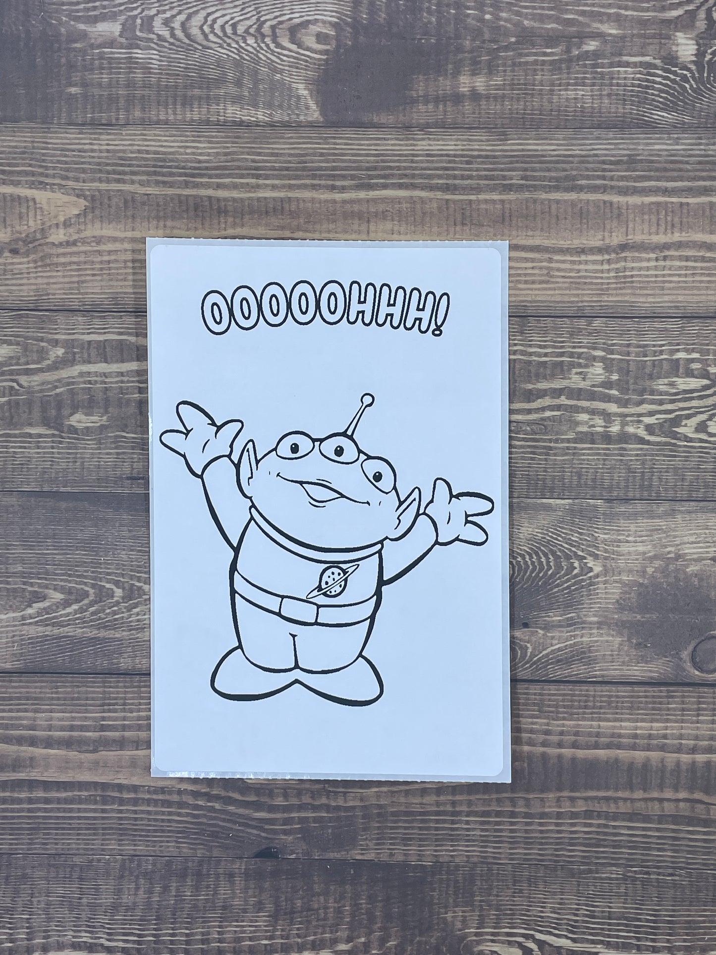 TS Coloring Sticker Sheet