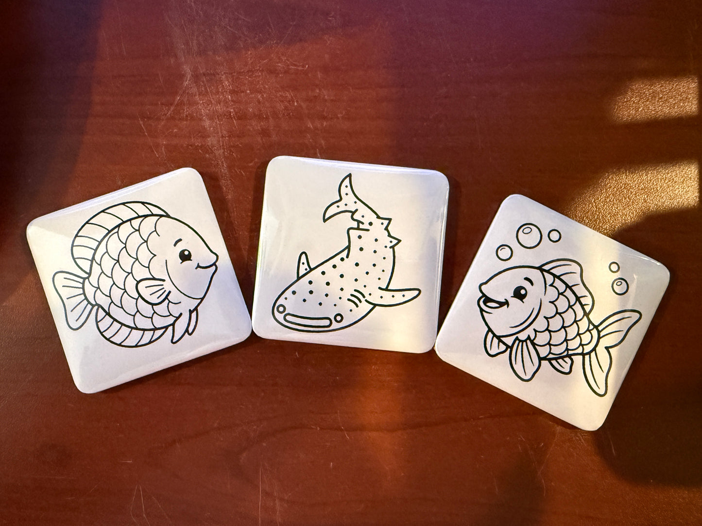 Fish Pack Dry Erase Magnets