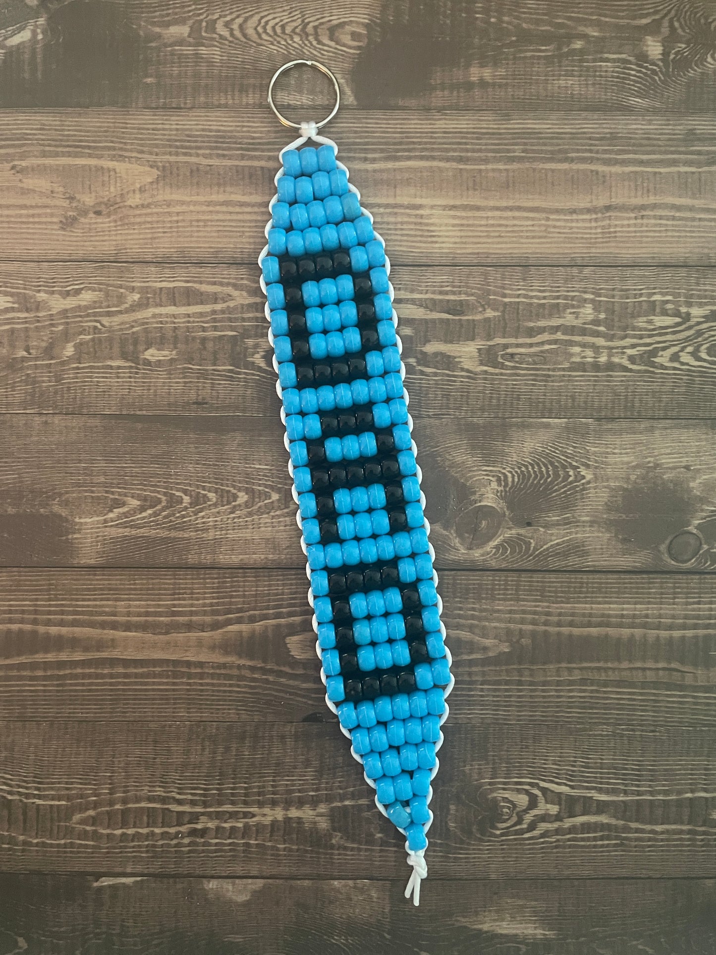 Dad Beaded Keychain