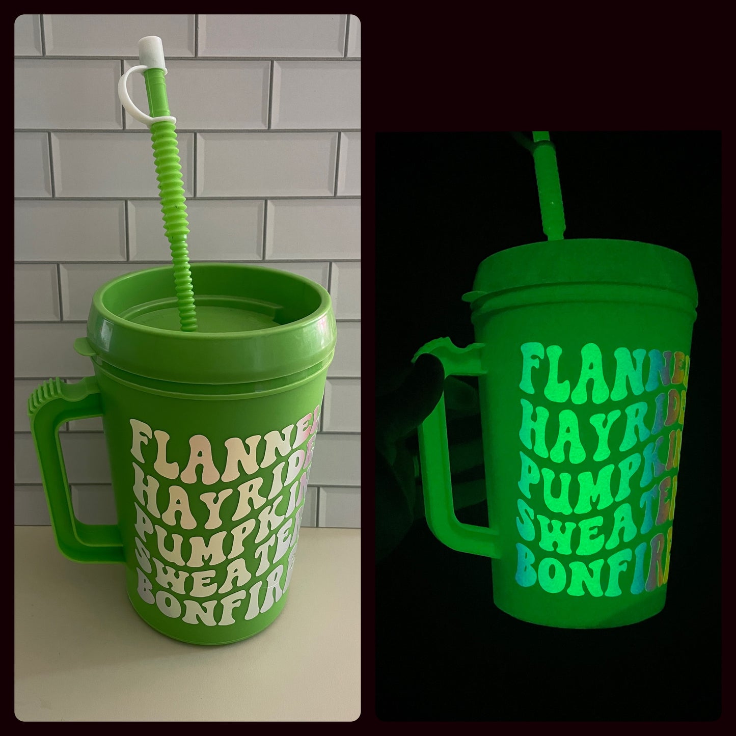 Flannel Glow In the Dark