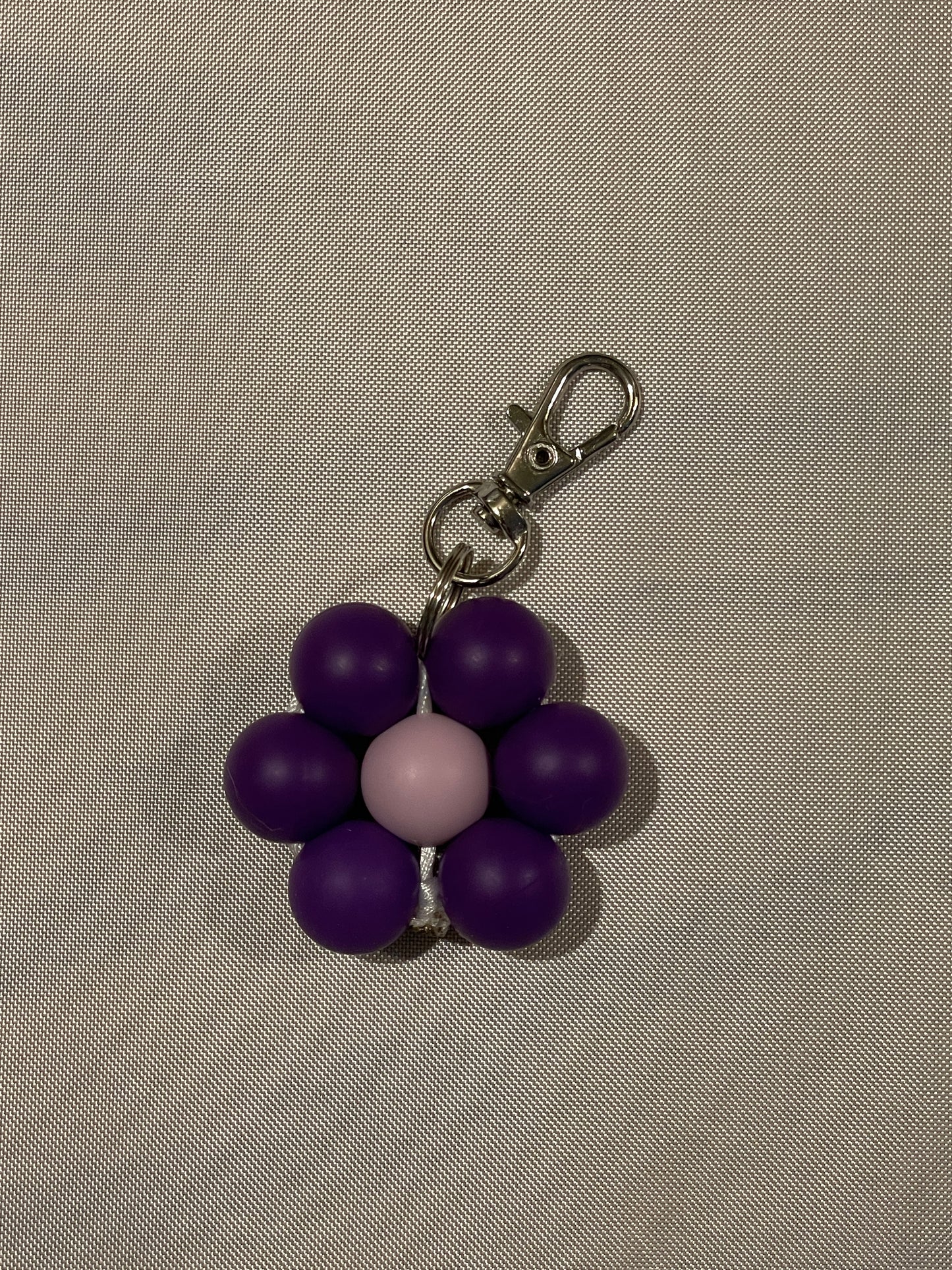 Beaded Flowers purple