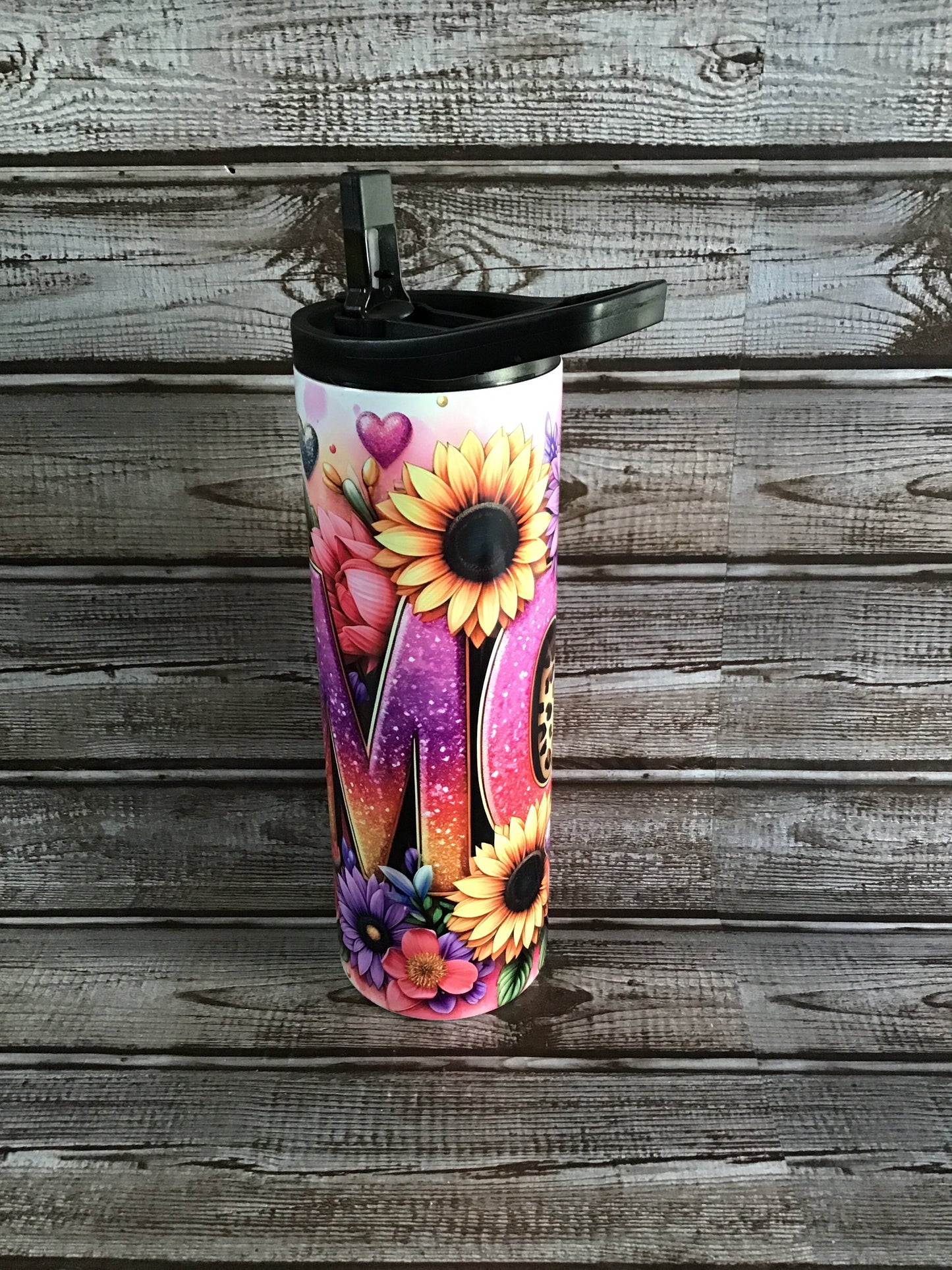 Mom Flower Tumbler