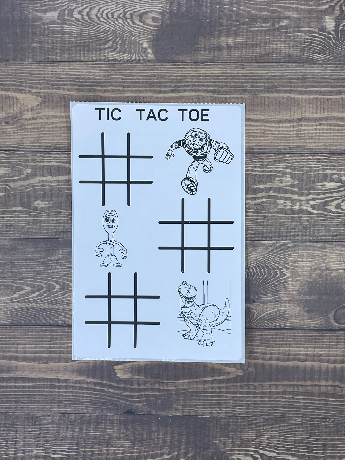 TS Coloring Sticker Sheet