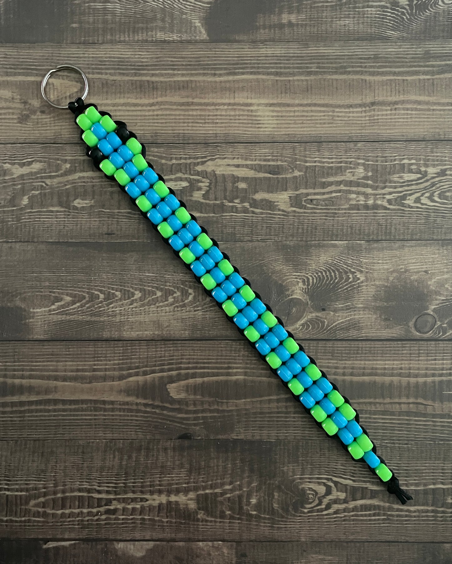 Snake Beaded Keychain