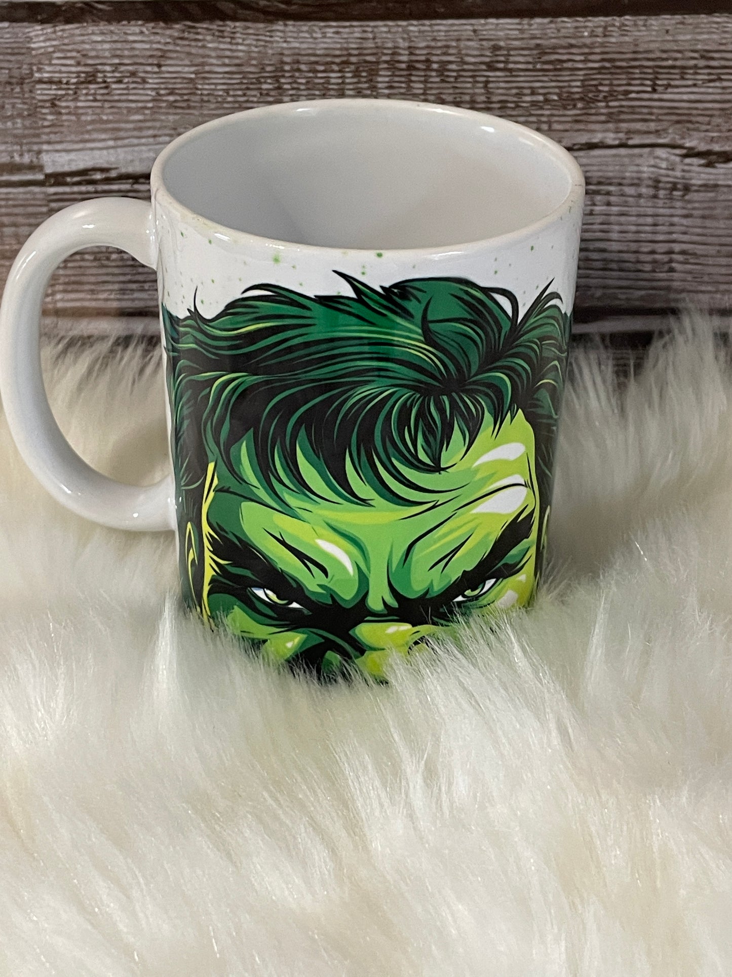 Green Guy Mouth Mug