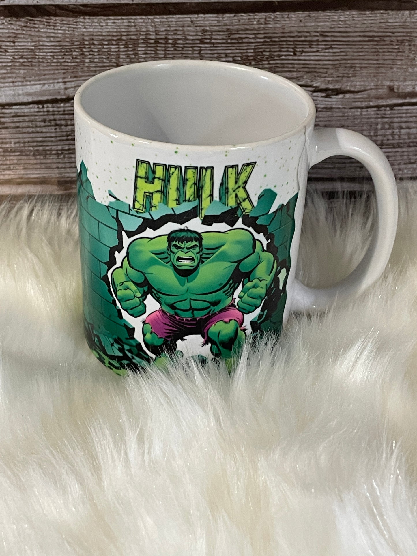 Green Guy Mouth Mug