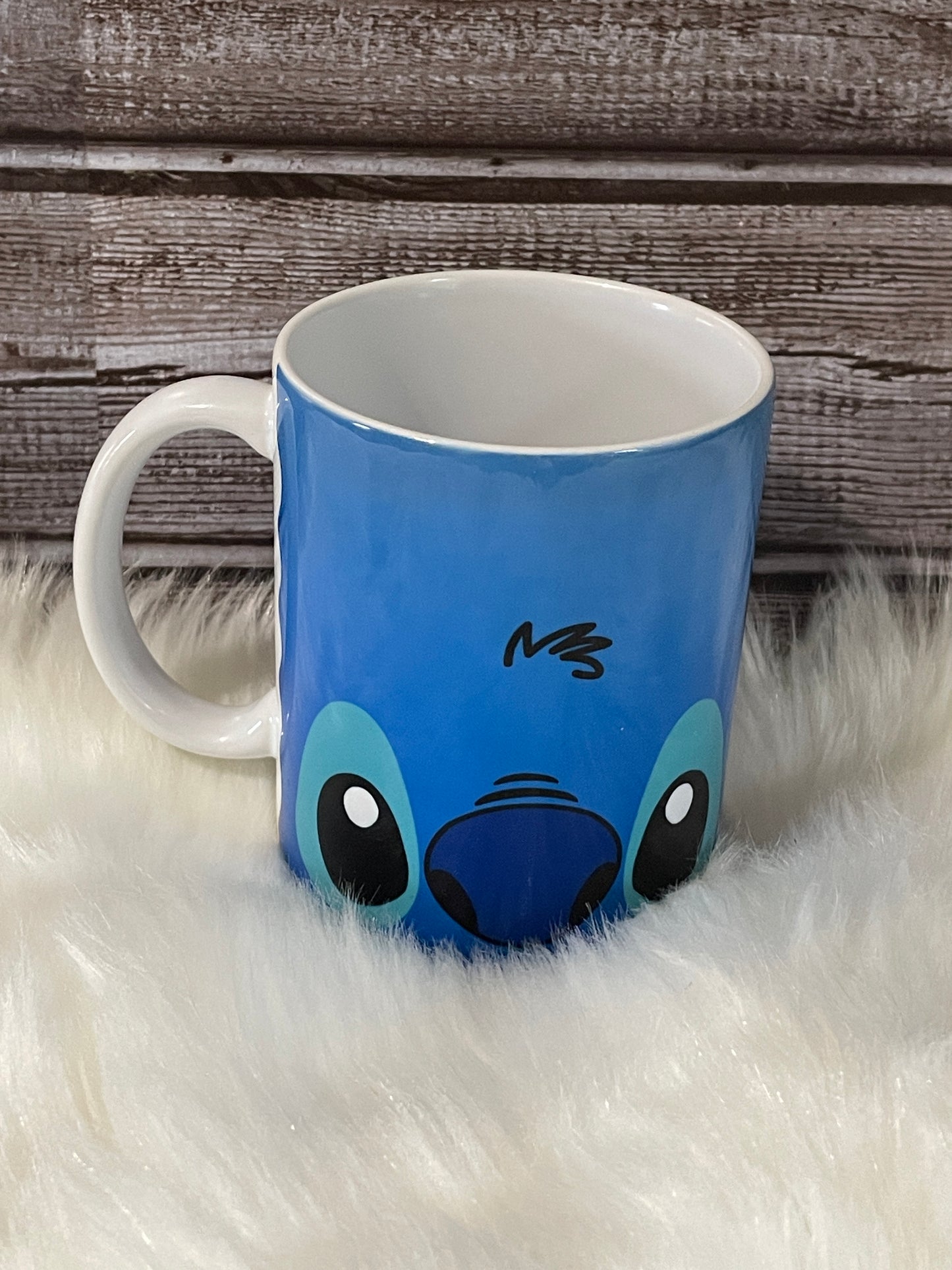 Blue Guy Mouth Mug