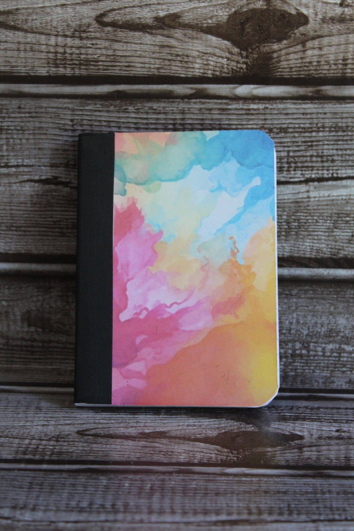 Rainbow Marble Mini Notebook