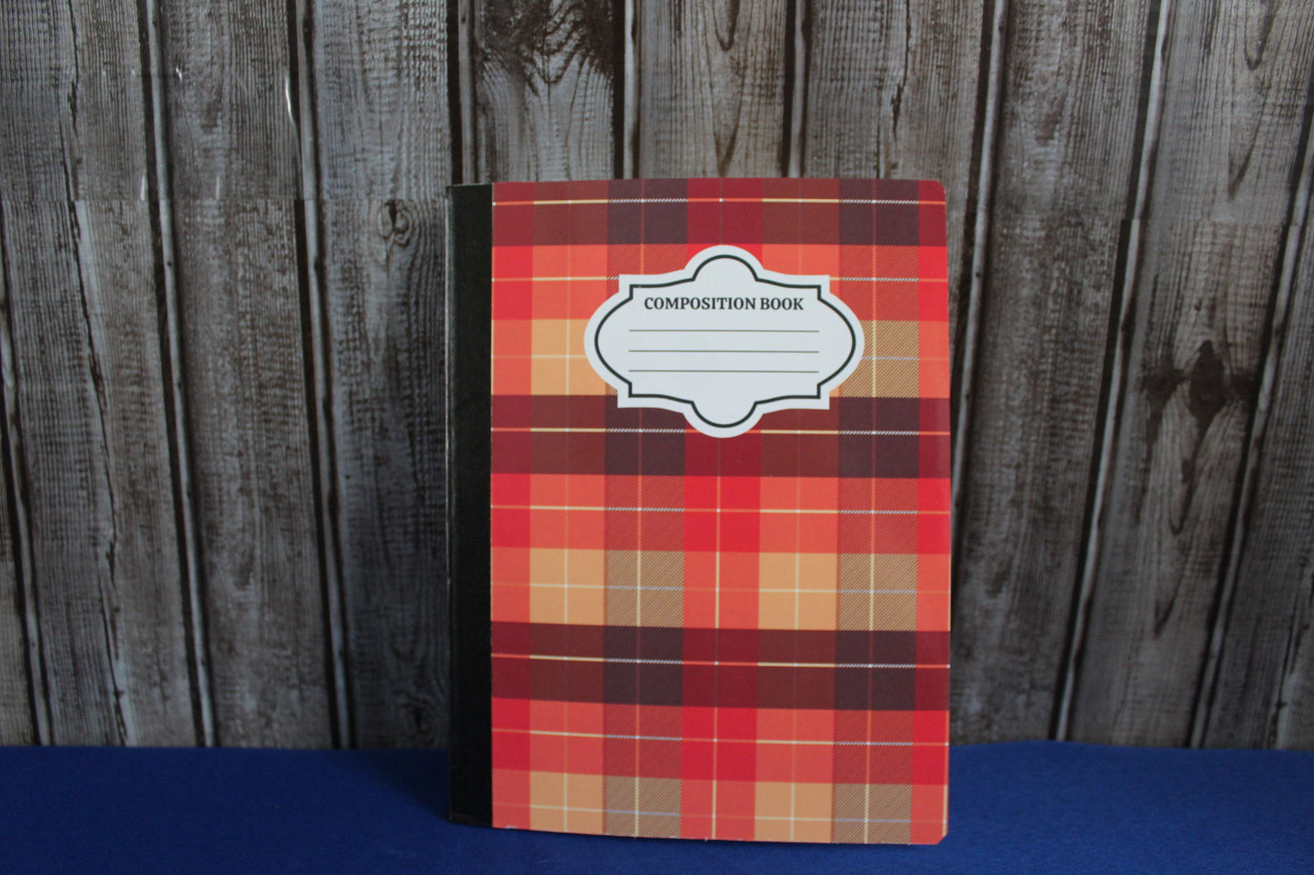 Fall Plaid Notebook