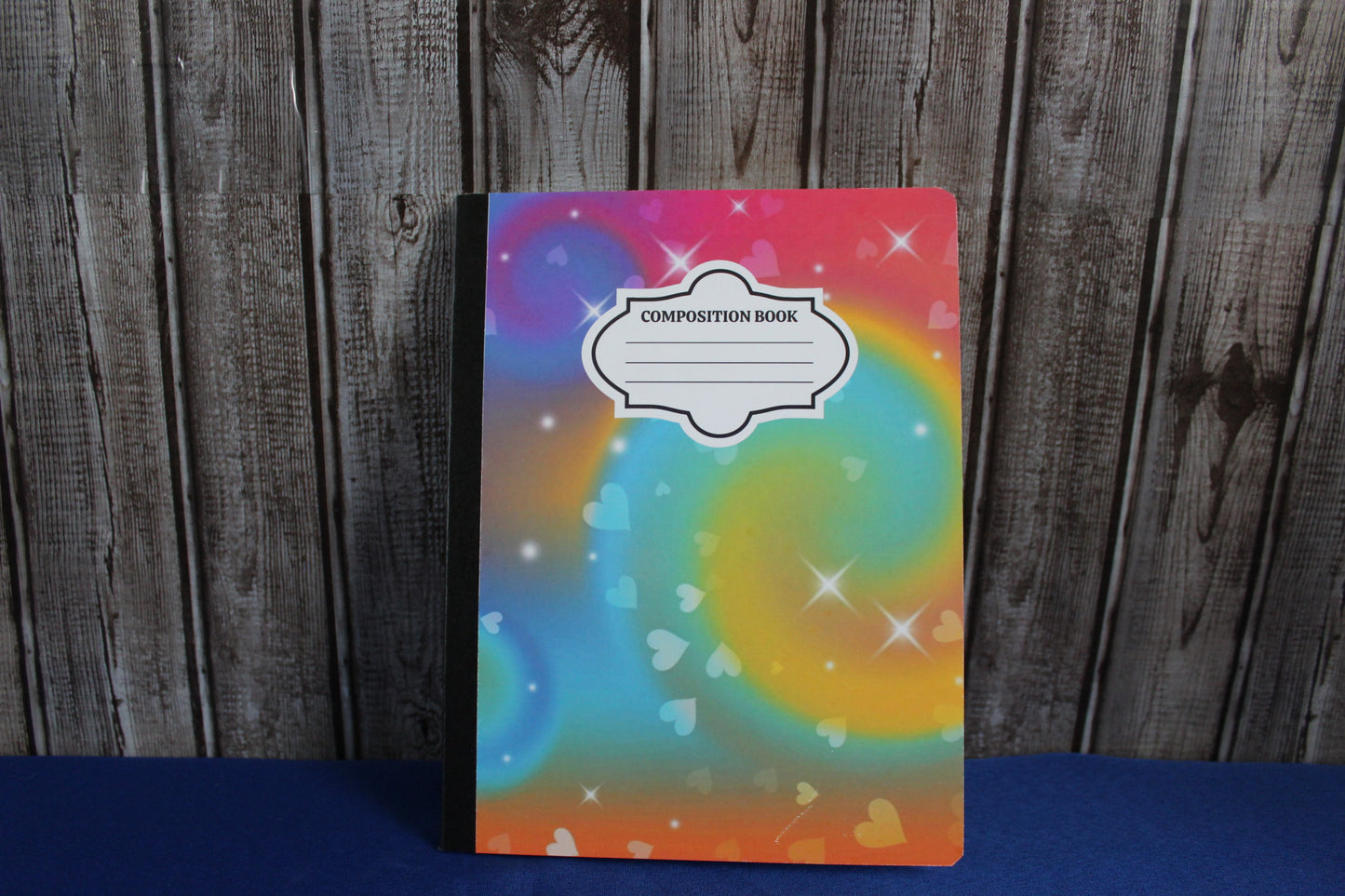 Rainbow|Hearts|Stars Notebook