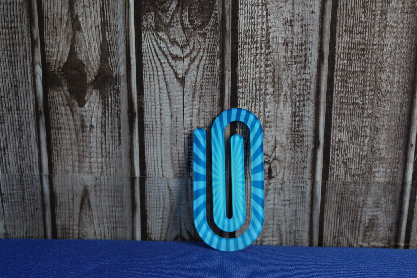 Blue Jumbo Paperclip