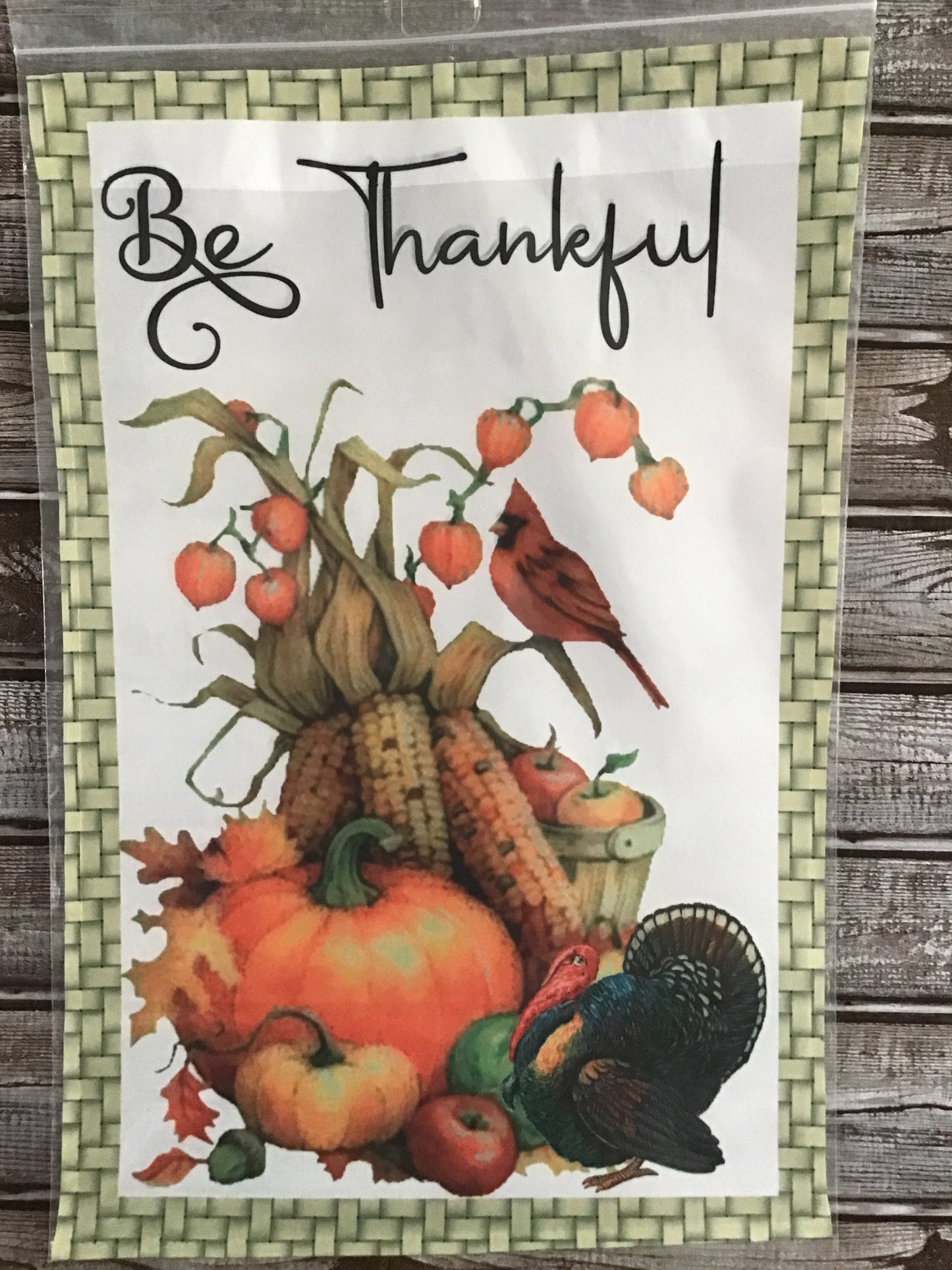 Be thankful