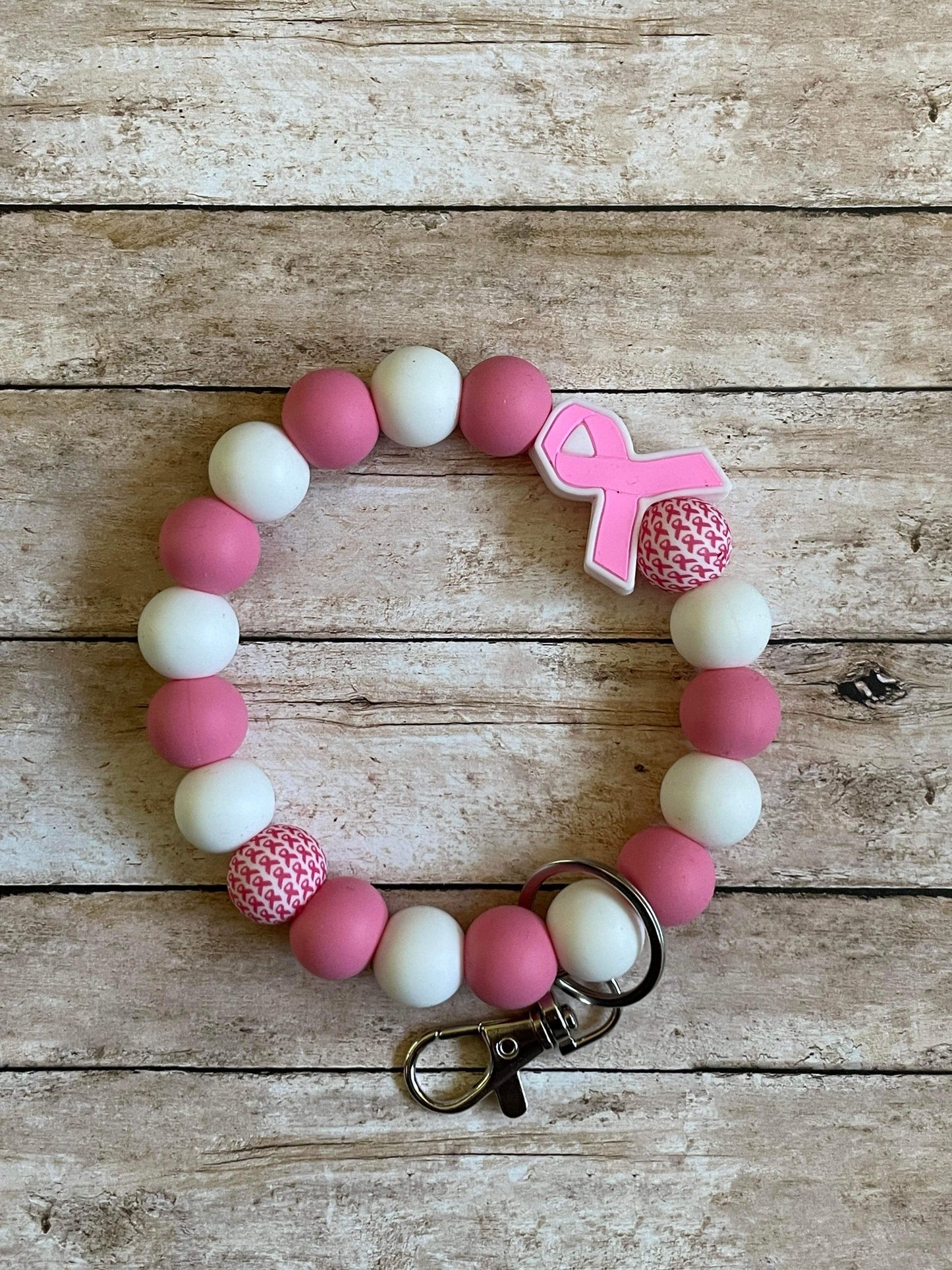 Breast Cancer Wristlet