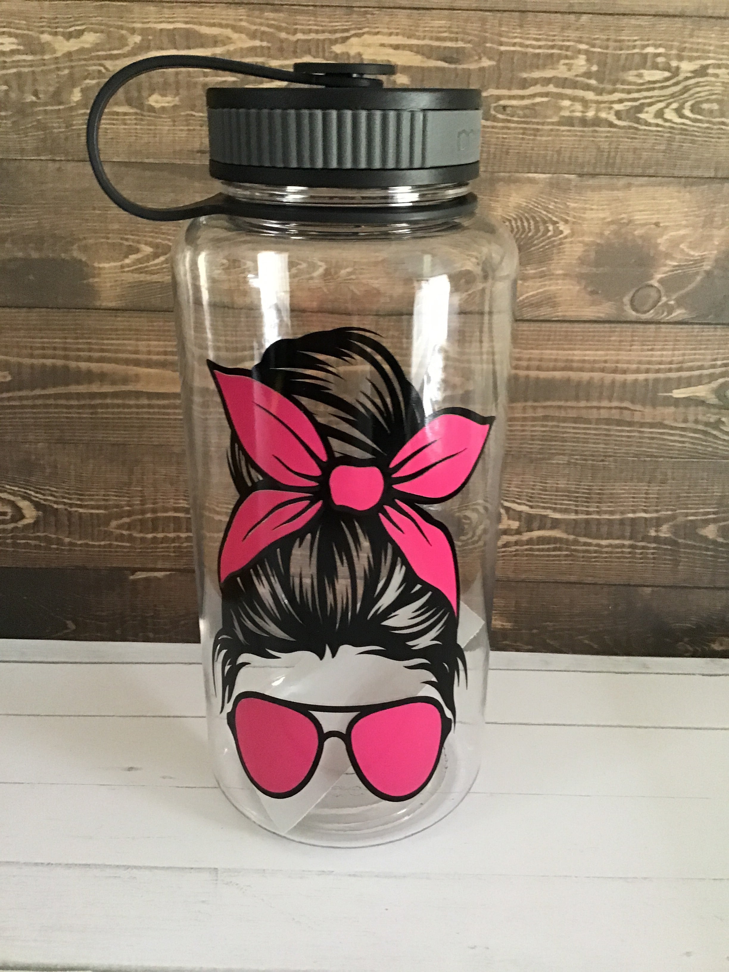 Cruz 34oz Clear Water Bottle