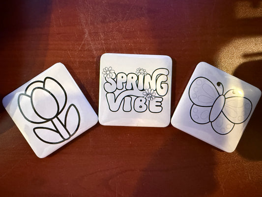 Spring Pack Dry Erase Magnets