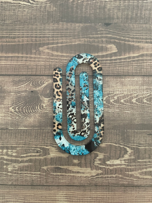 Cow Print Jumbo Paperclip