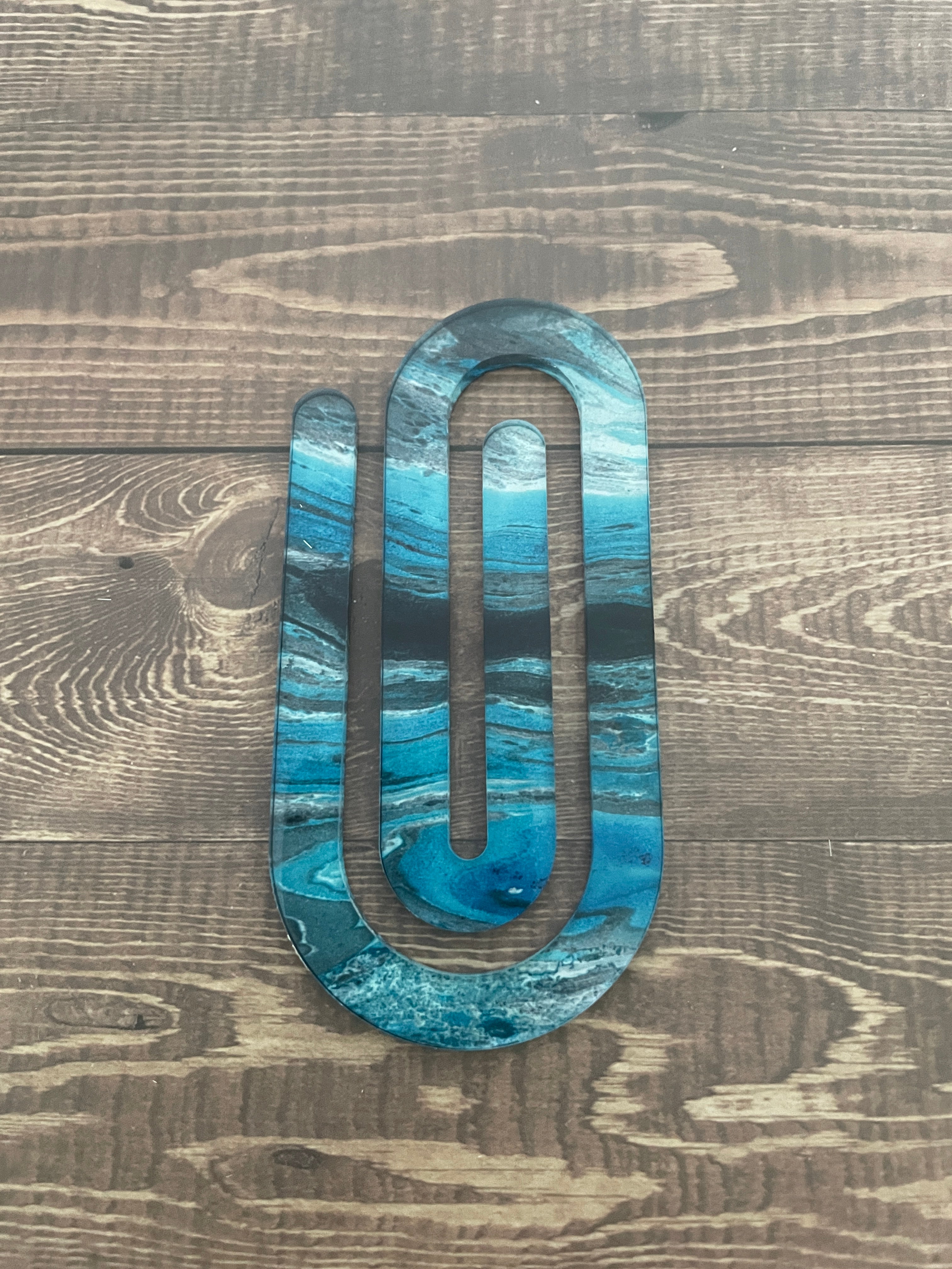 Ocean Jumbo Paperclip – Twinsies Custom Creations