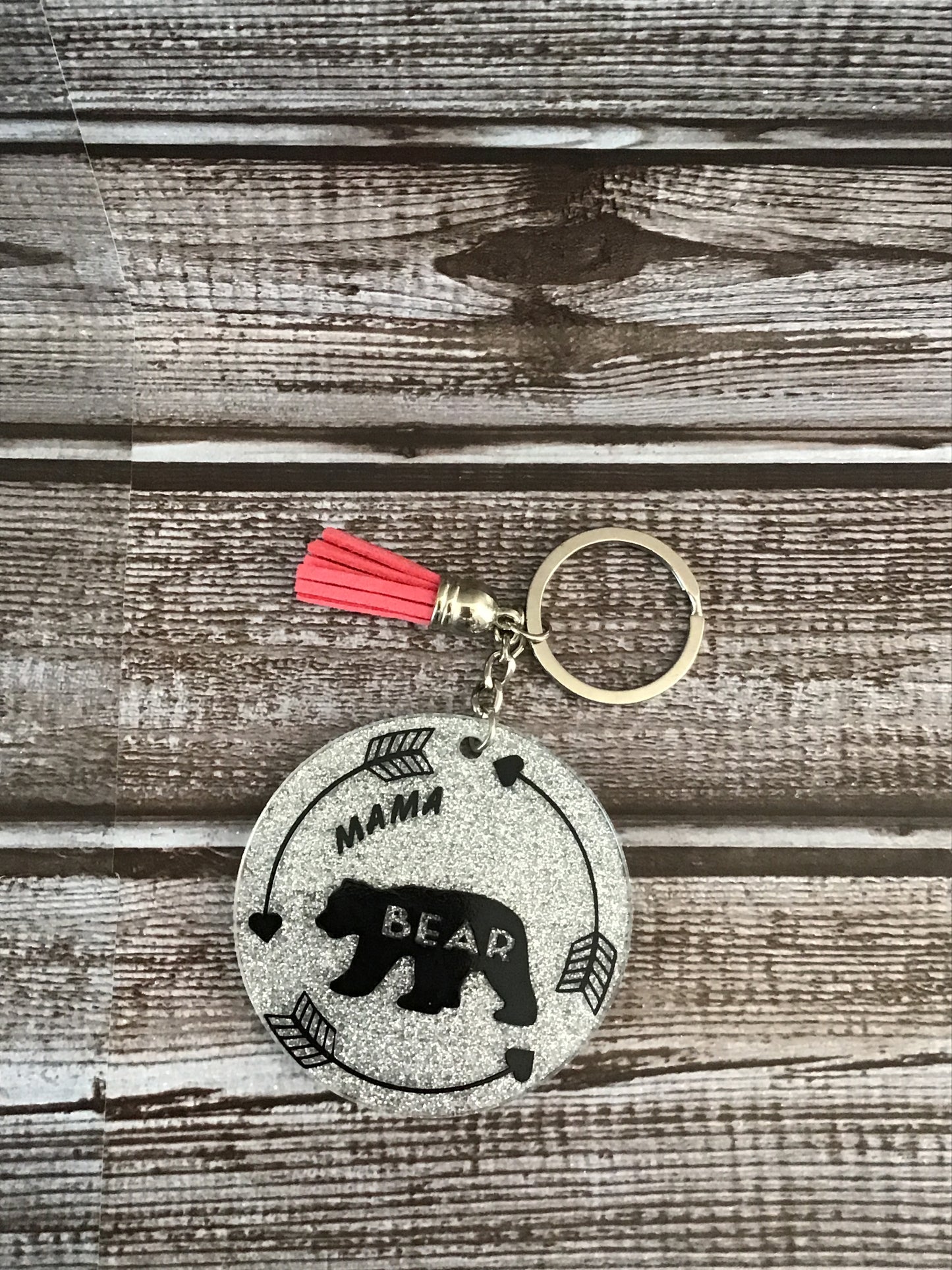 Mama Bear Keychain