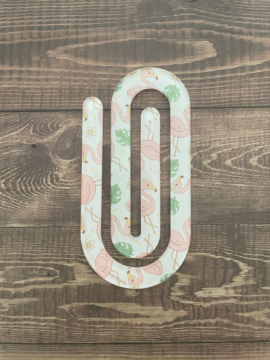 Flamingo Jumbo Paperclip