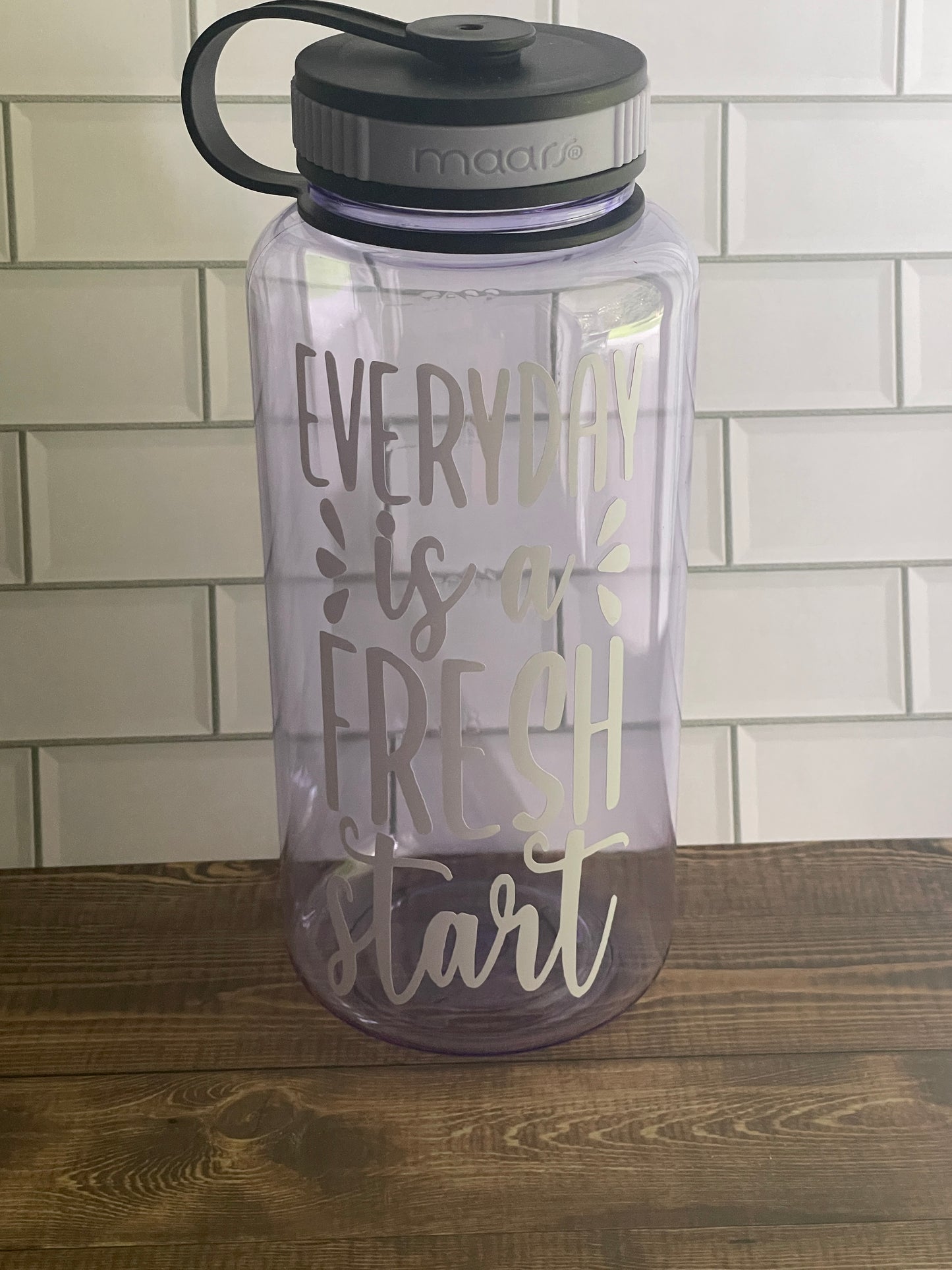 34oz Water Bottle Purple