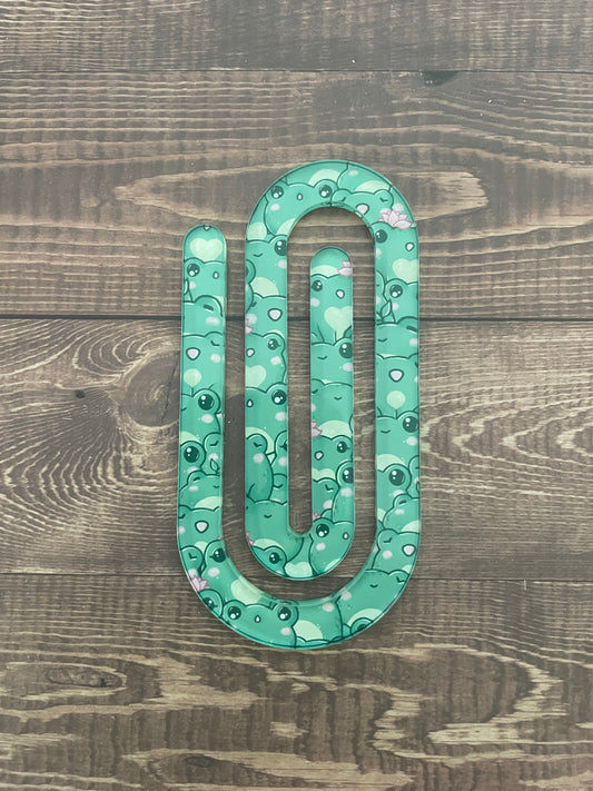 Frog Jumbo Paperclip