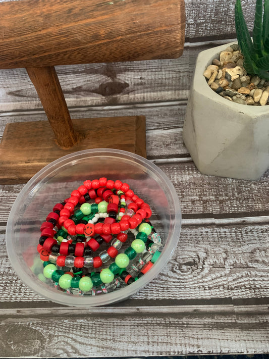 Christmas set￼ of four bracelets pack