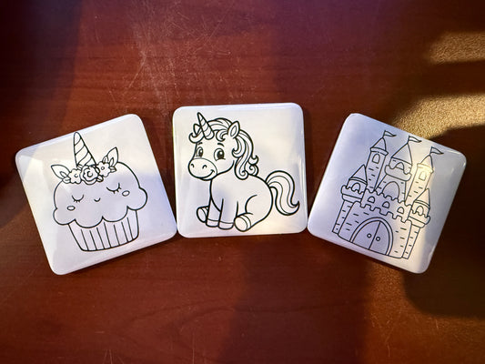 Girly Pack Dry Erase Magnets
