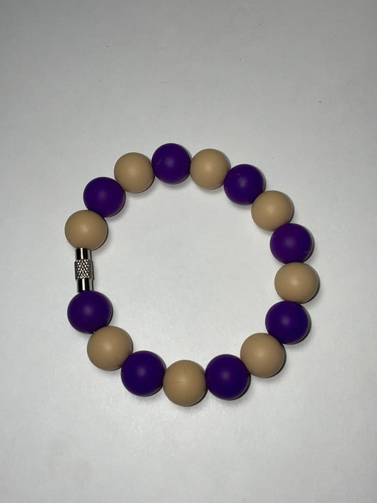 Beaded Charms Tan