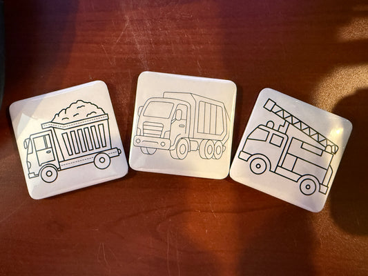 Truck Pack Dry Erase Magnets