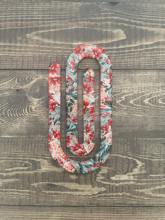 Flower Jumbo Paperclip