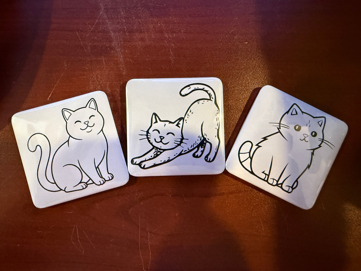 Cat Pack Dry Erase Magnets