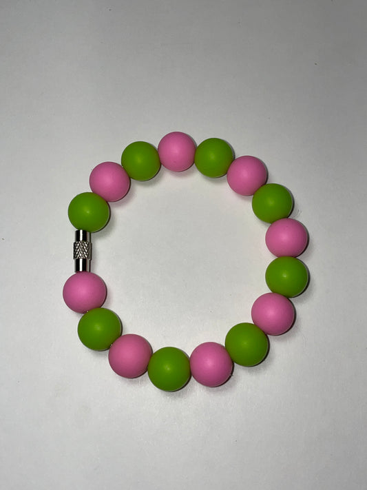 Beaded Charms Lime