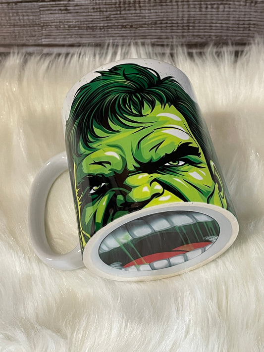 Green Guy Mouth Mug