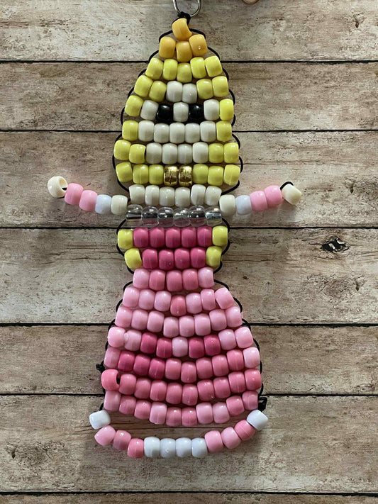 Aurora Beaded Keychain
