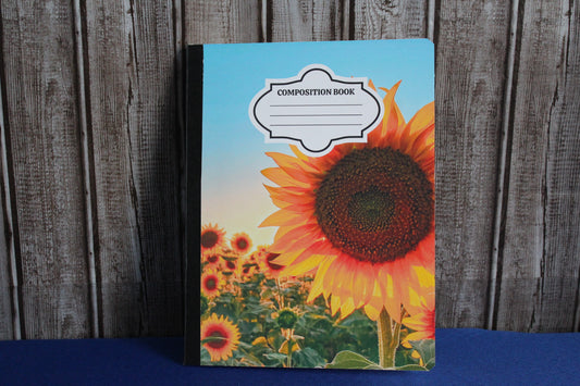 Sunflower Notebook