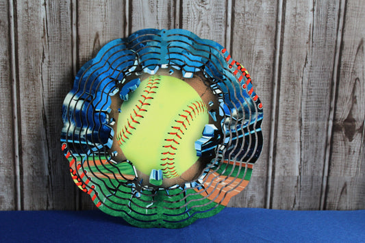 Softball Wind Spinner