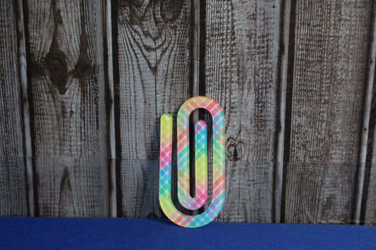Colorful Jumbo Paperclip