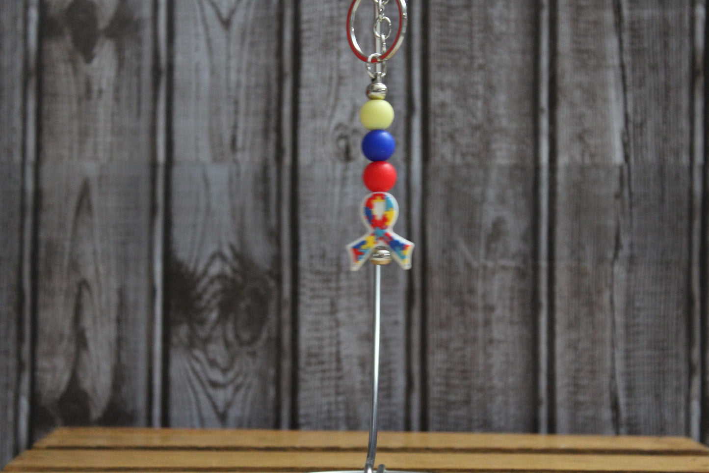 Ribbon Bar Keychain