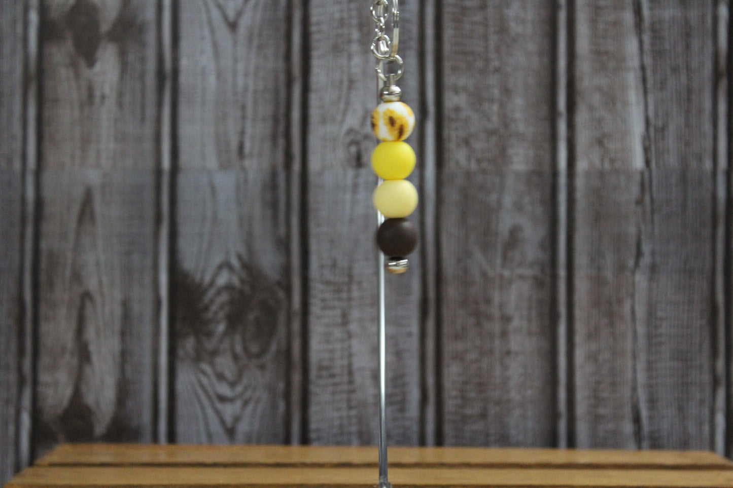 Sunflower Bar Keychain