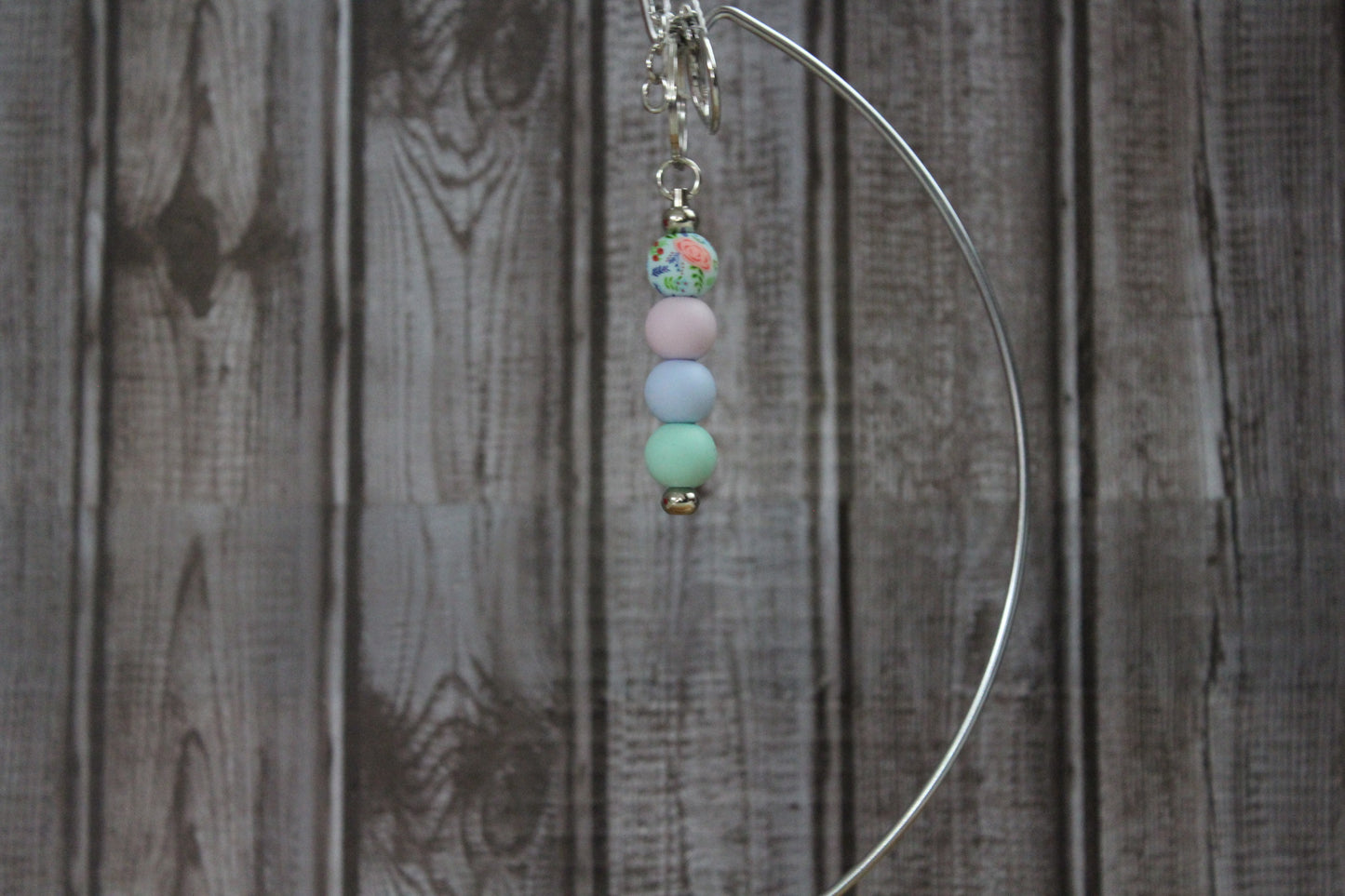 Flower Bar Keychain