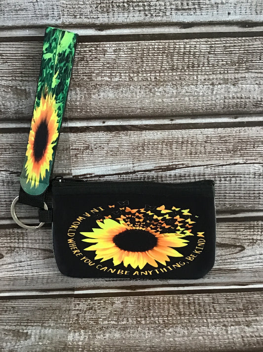 Coin Purse with Key Fob