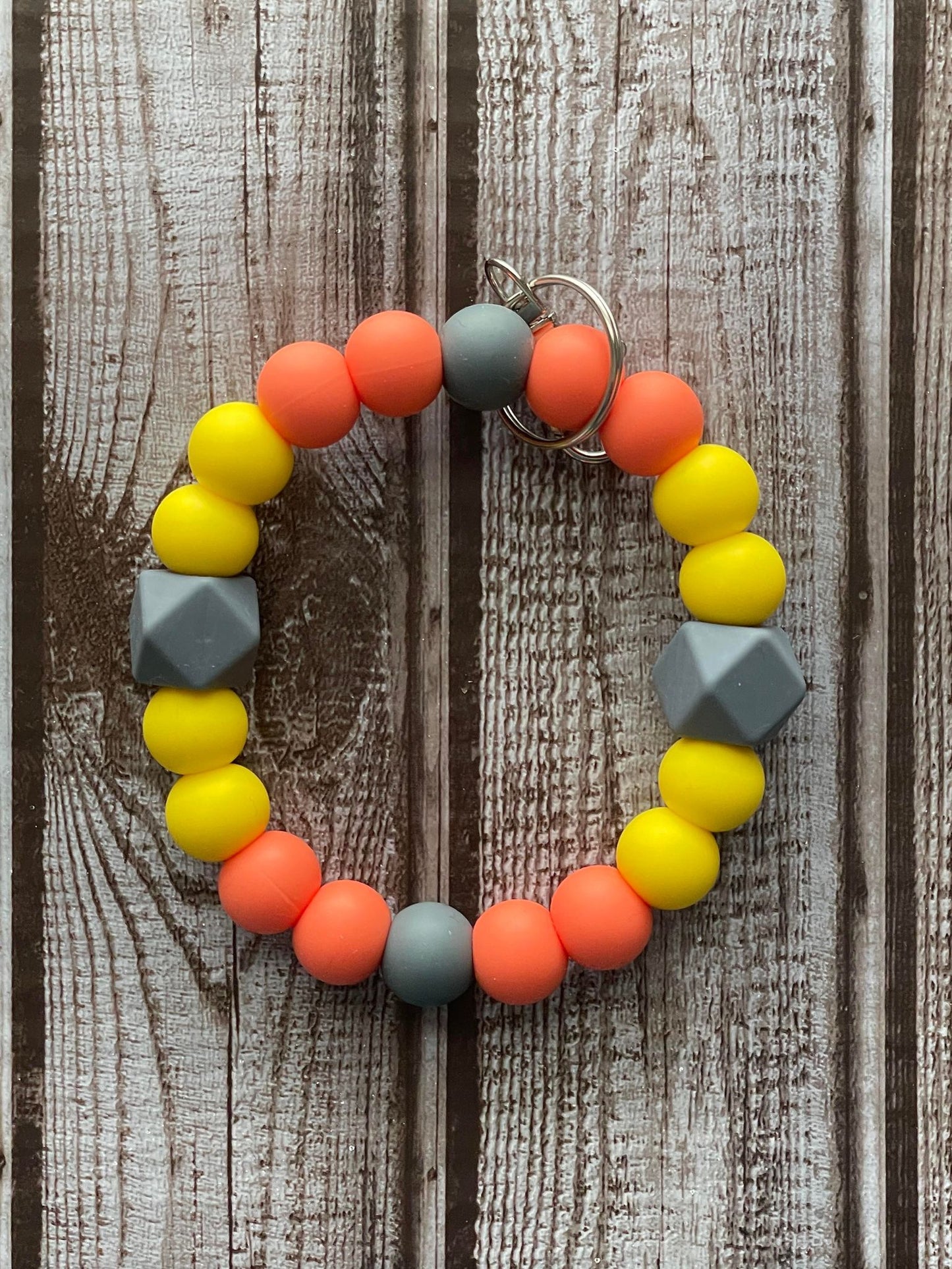 Orange, Yellow Wristlet