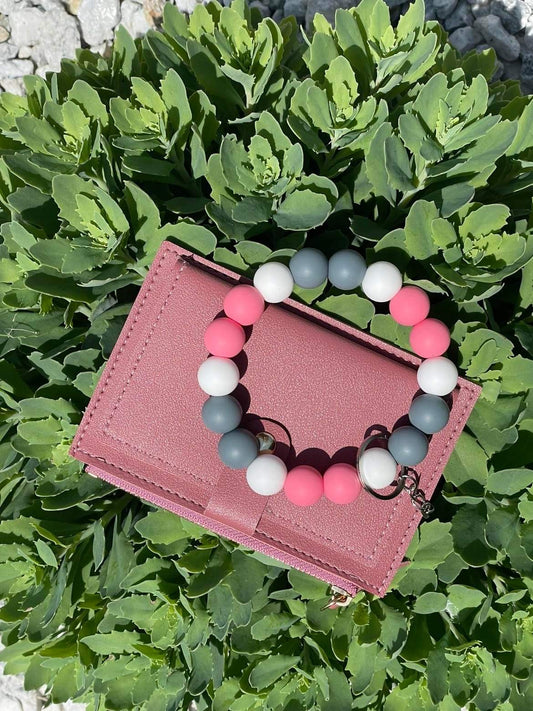 Pastel Wristlet with Wallet
