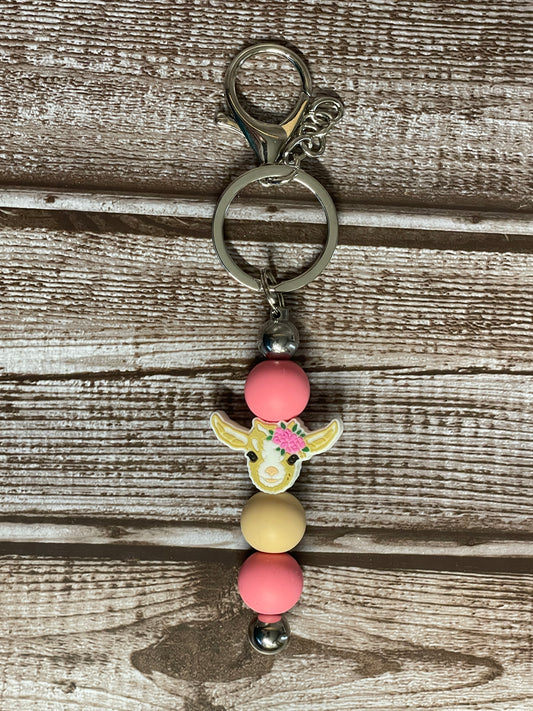 Baby Heifer Keychain